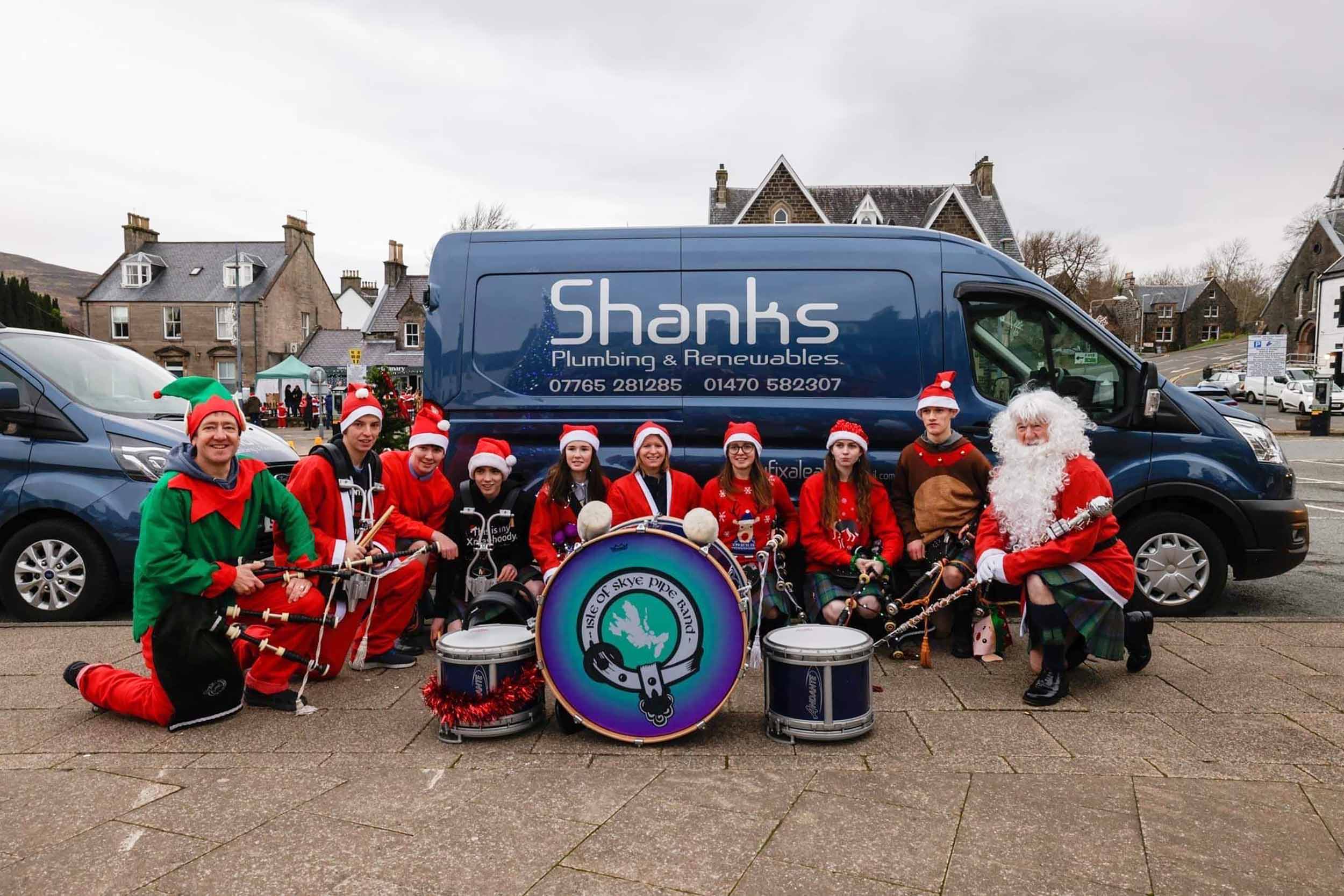 Shanks Plumbing and Renewables support the community of the Isle of Skye Plumber Skye Air Source Heat Pumps